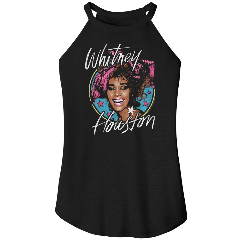 Women Exclusive WHITNEY HOUSTON Rocker Tank, Stars