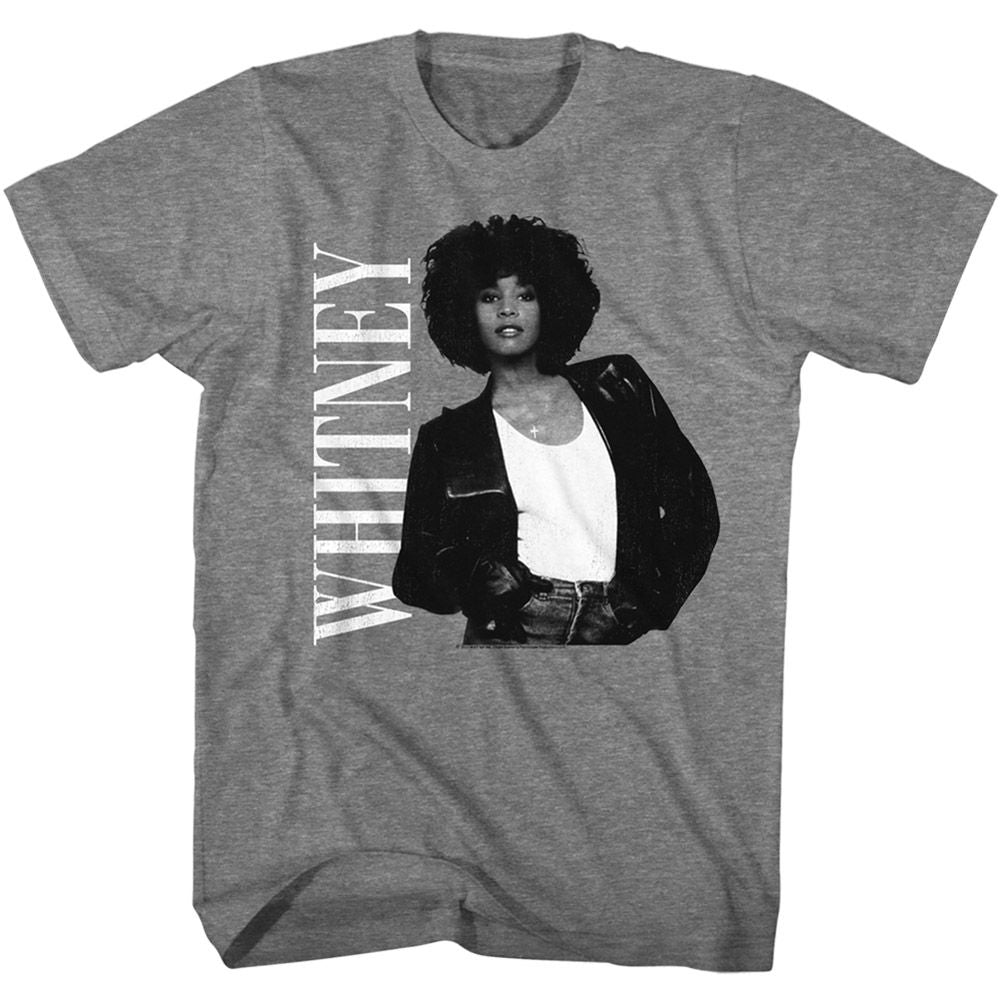 WHITNEY HOUSTON Eye-Catching T-Shirt, Attitude