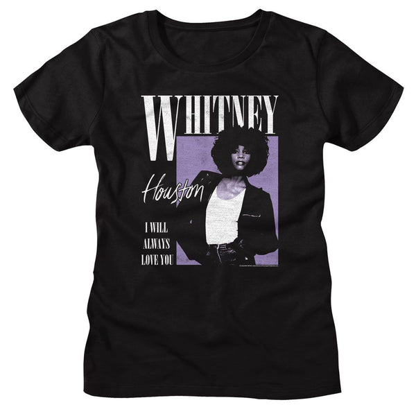 Women Exclusive WHITNEY HOUSTON T-Shirt, Always Love You