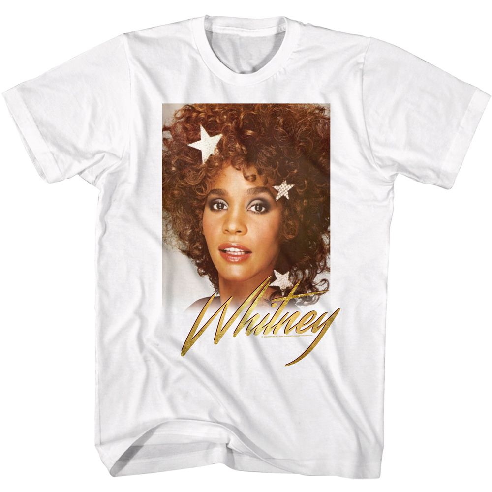 WHITNEY HOUSTON Eye-Catching T-Shirt, Shine