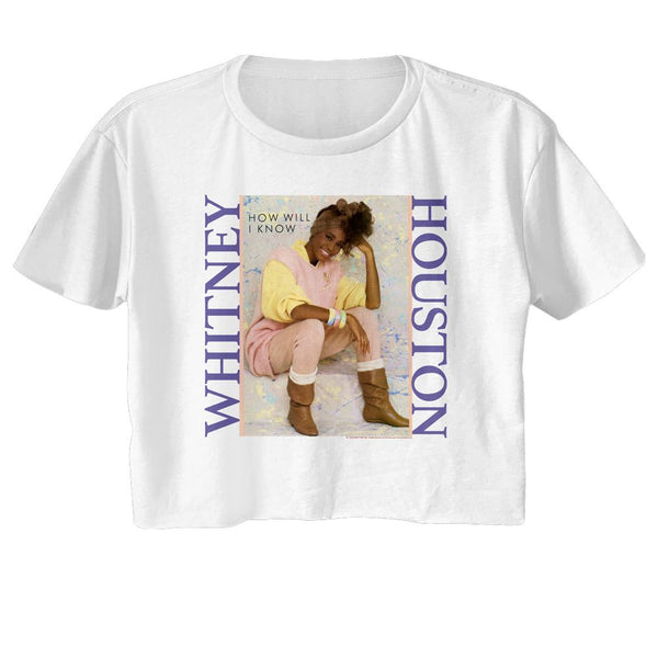 Women Exclusive WHITNEY HOUSTON Crop, Pastel How Will I Know