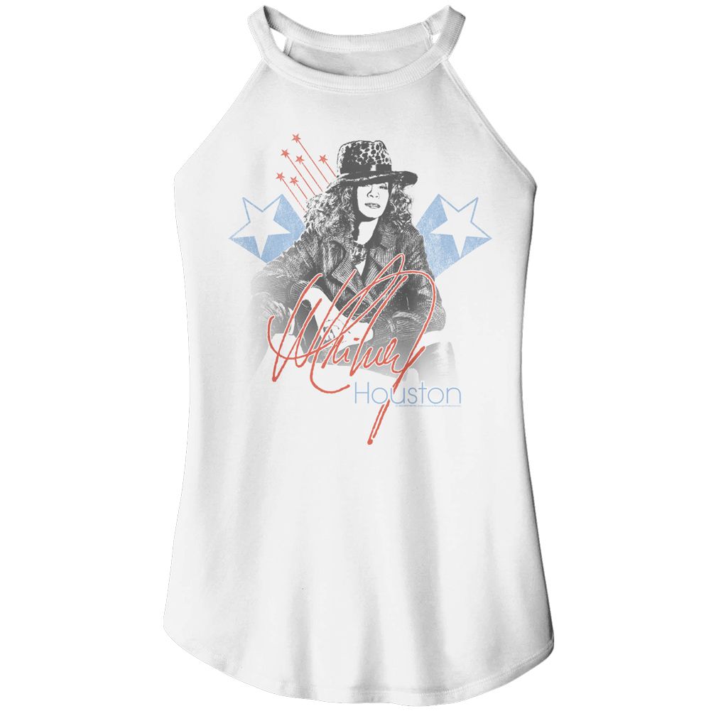 Women Exclusive WHITNEY HOUSTON Rocker Tank, Americana