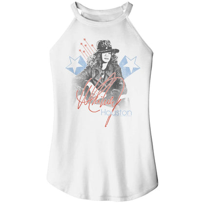 Women Exclusive WHITNEY HOUSTON Rocker Tank, Americana