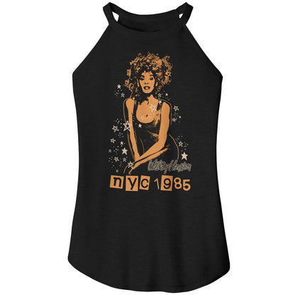 Women Exclusive WHITNEY HOUSTON Rocker Tank, 1985 NYC Stars