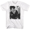 WHITNEY HOUSTON Eye-Catching T-Shirt, BW Lean