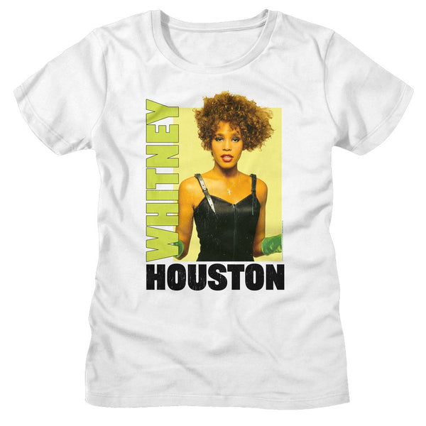 Women Exclusive WHITNEY HOUSTON T-Shirt, With Gloves
