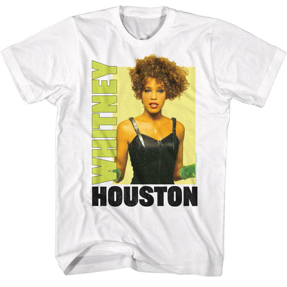 WHITNEY HOUSTON Eye-Catching T-Shirt, Gloves Box