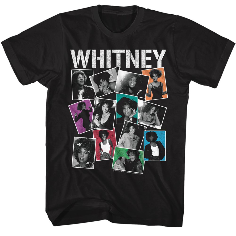 WHITNEY HOUSTON Eye-Catching T-Shirt, Photos