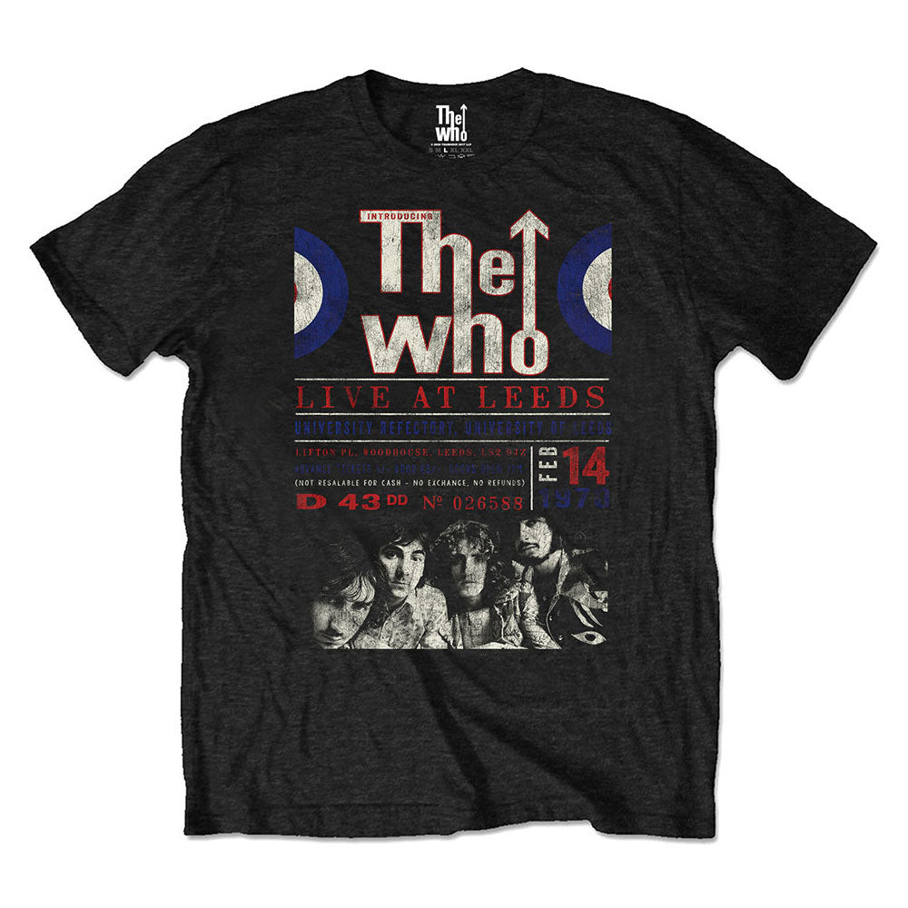 THE WHO Attractive T-Shirt, Live at Leeds &