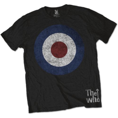 THE WHO Attractive T-Shirt, Target Distressed
