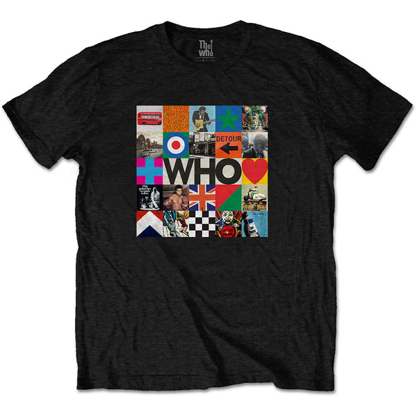 THE WHO Attractive T-Shirt, 5x5 Blocks