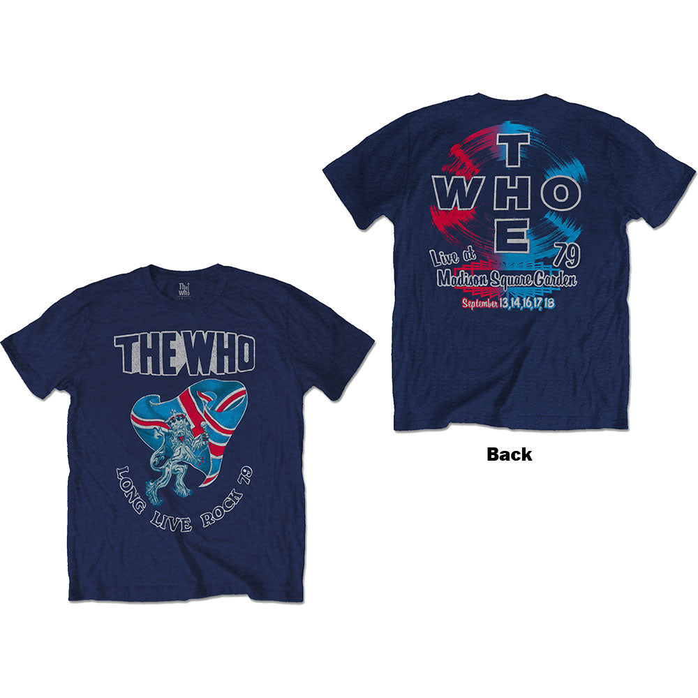 THE WHO Attractive T-Shirt, Long Live Rock &