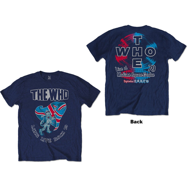 THE WHO Attractive T-Shirt, Long Live Rock '79