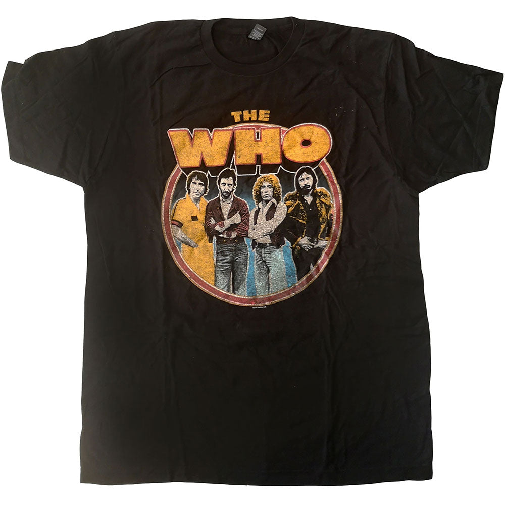 THE WHO Attractive T-Shirt, Band Circle