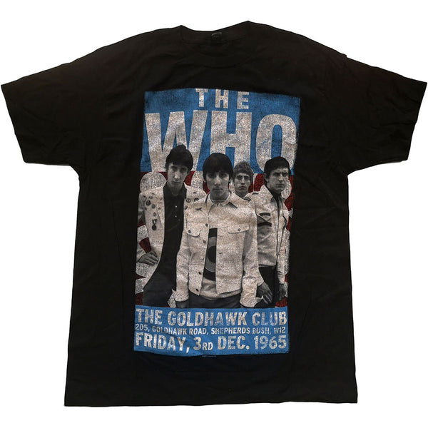 THE WHO Attractive T-Shirt, The Goldhawk Club 1965
