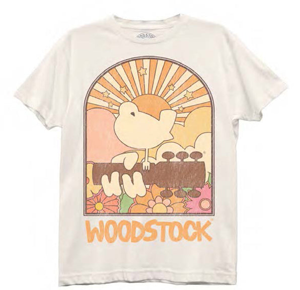 WOODSTOCK Lightweight T-Shirt, Dove