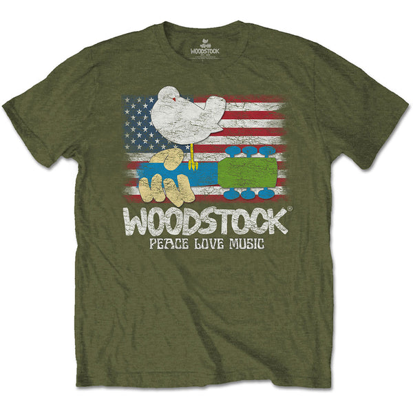 WOODSTOCK Attractive T-Shirt, Flag