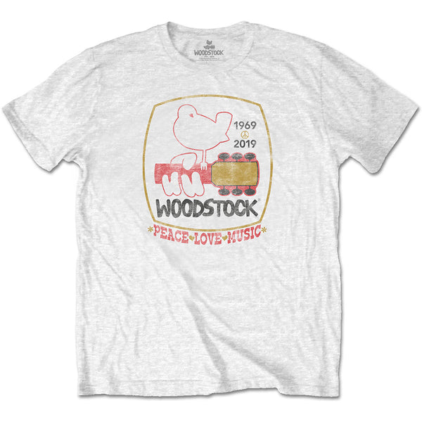WOODSTOCK Attractive T-Shirt, Peace Love Music