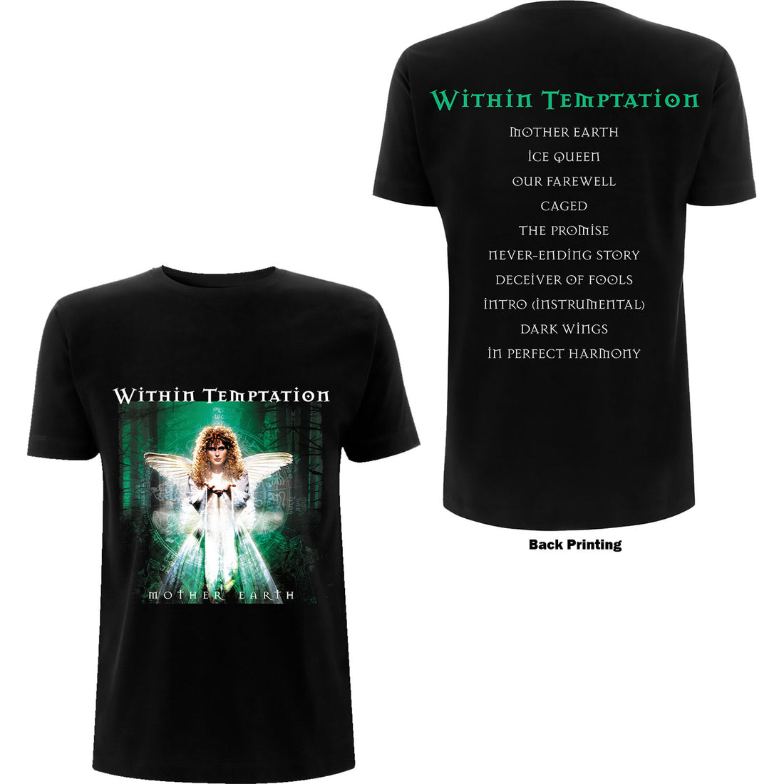 WITHIN TEMPTATION Attractive T-Shirt, Mother Earth