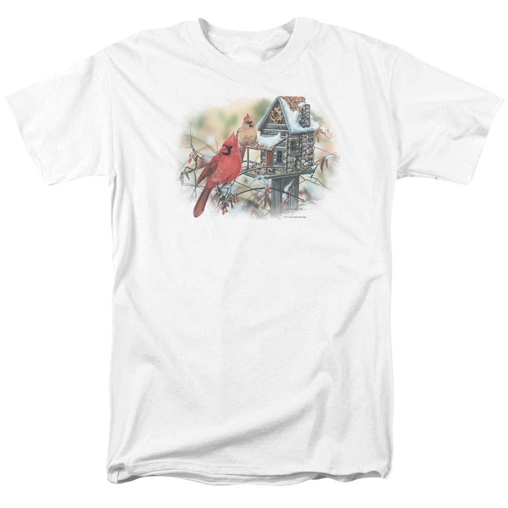 WILDLIFE Feral T-Shirt, Cardinals Rustic Retreat