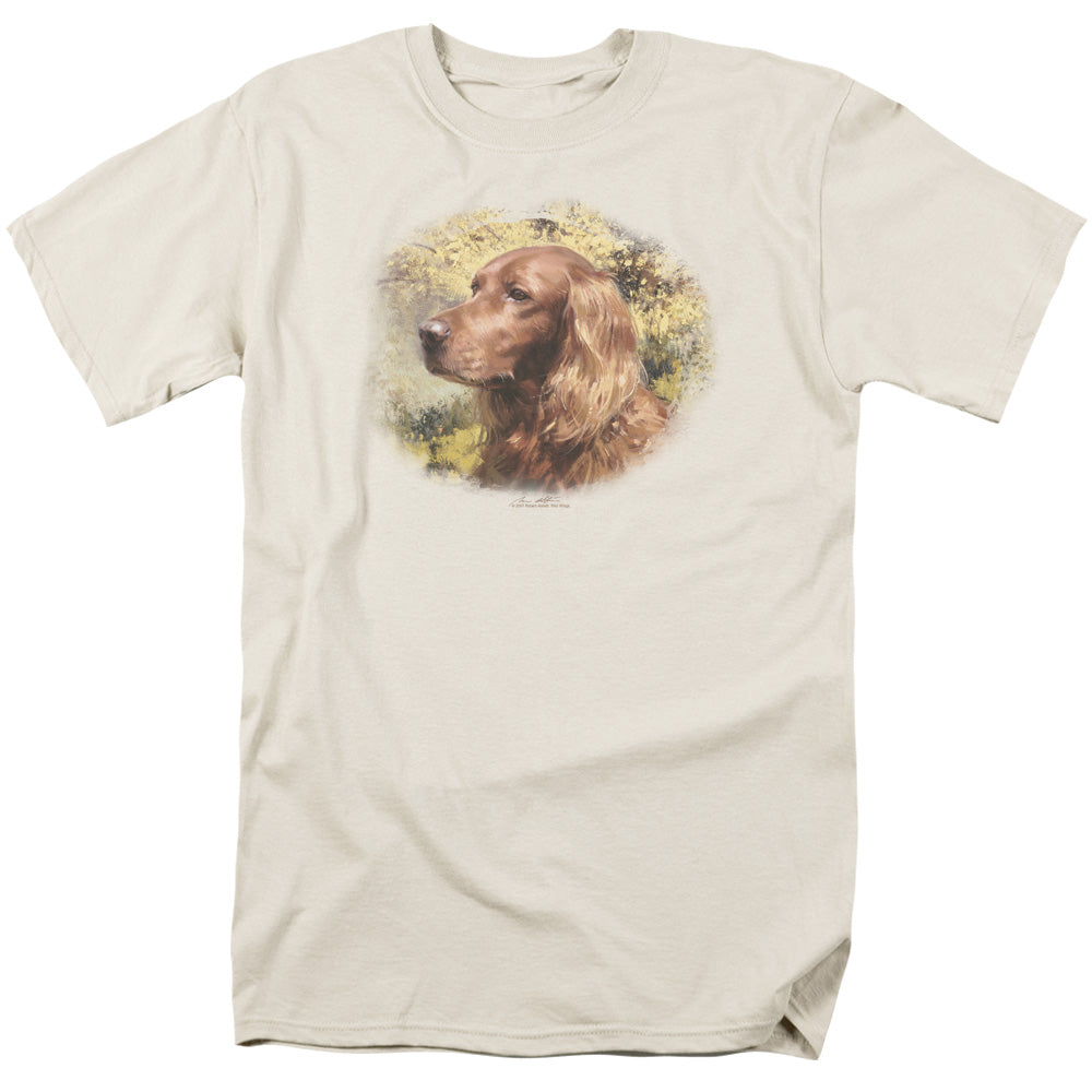 WILDLIFE Feral T-Shirt, Irish Setter Head