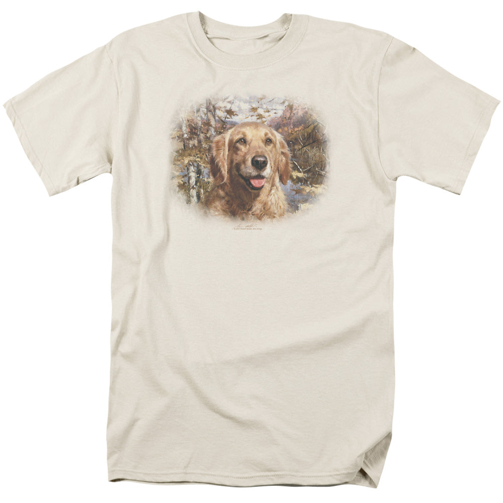 WILDLIFE Feral T-Shirt, Golden Retriever Head