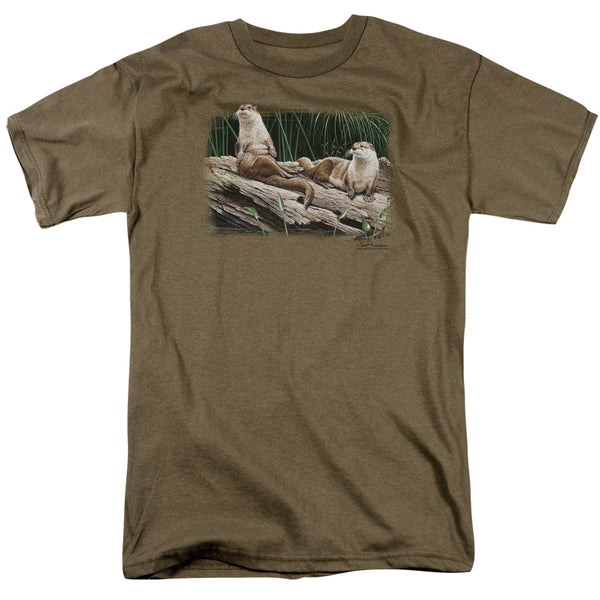 WILDLIFE Feral T-Shirt, River Otters