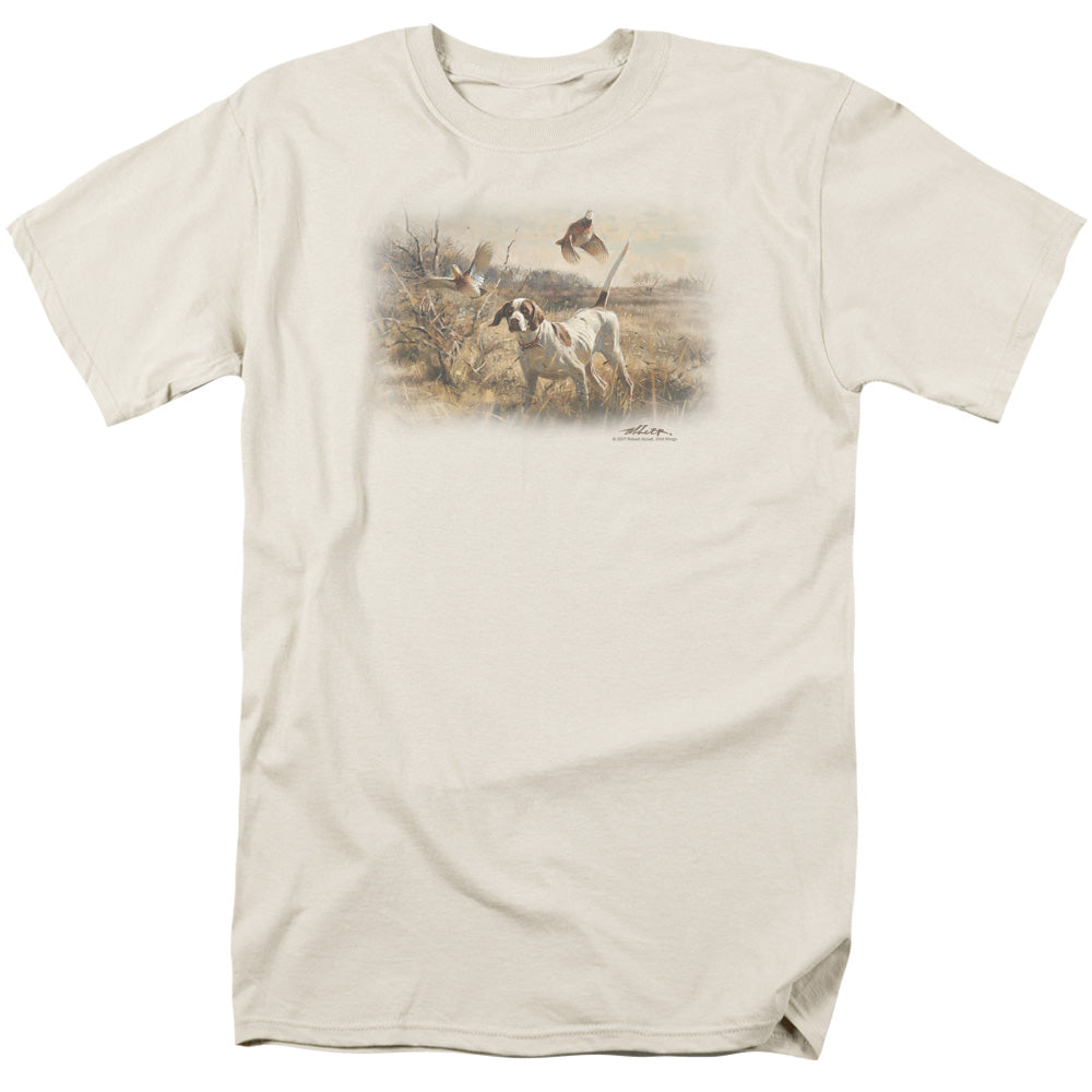 Wildlife Feral Pointer &amp; Bobwhite Quail T-Shirt