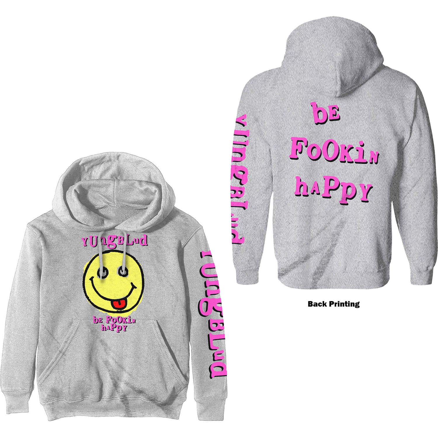 YUNGBLUD Attractive Hoodies, Raver Smile