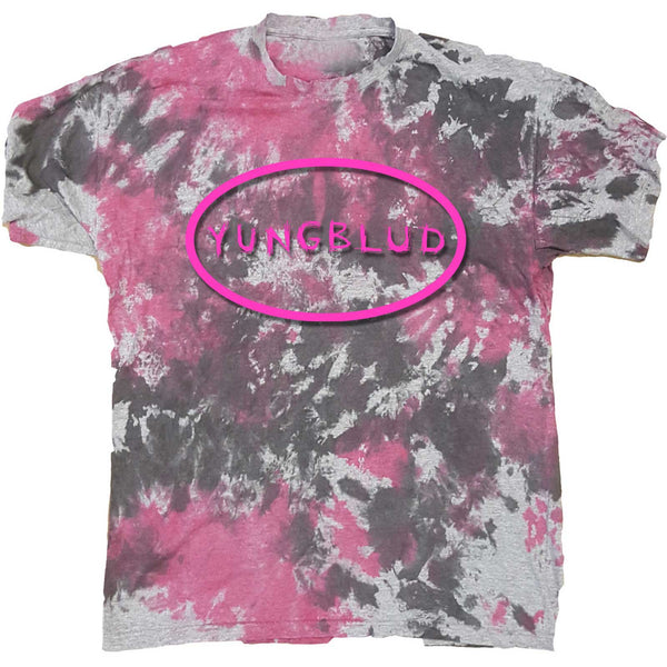 YUNGBLUD Attractive T-Shirt, Scratch Logo Oval