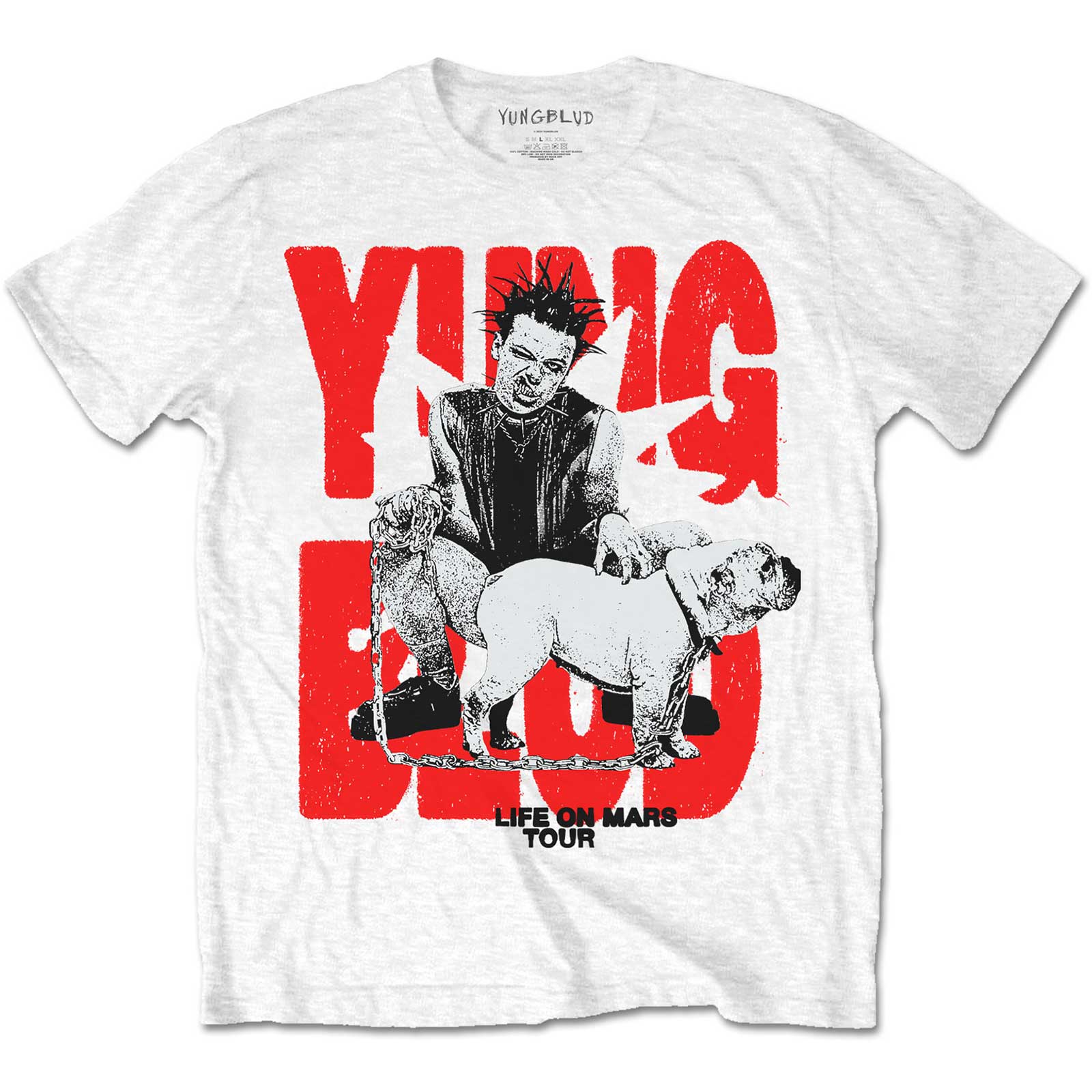 YUNGBLUD Attractive T-Shirt, Life On Mars Tour