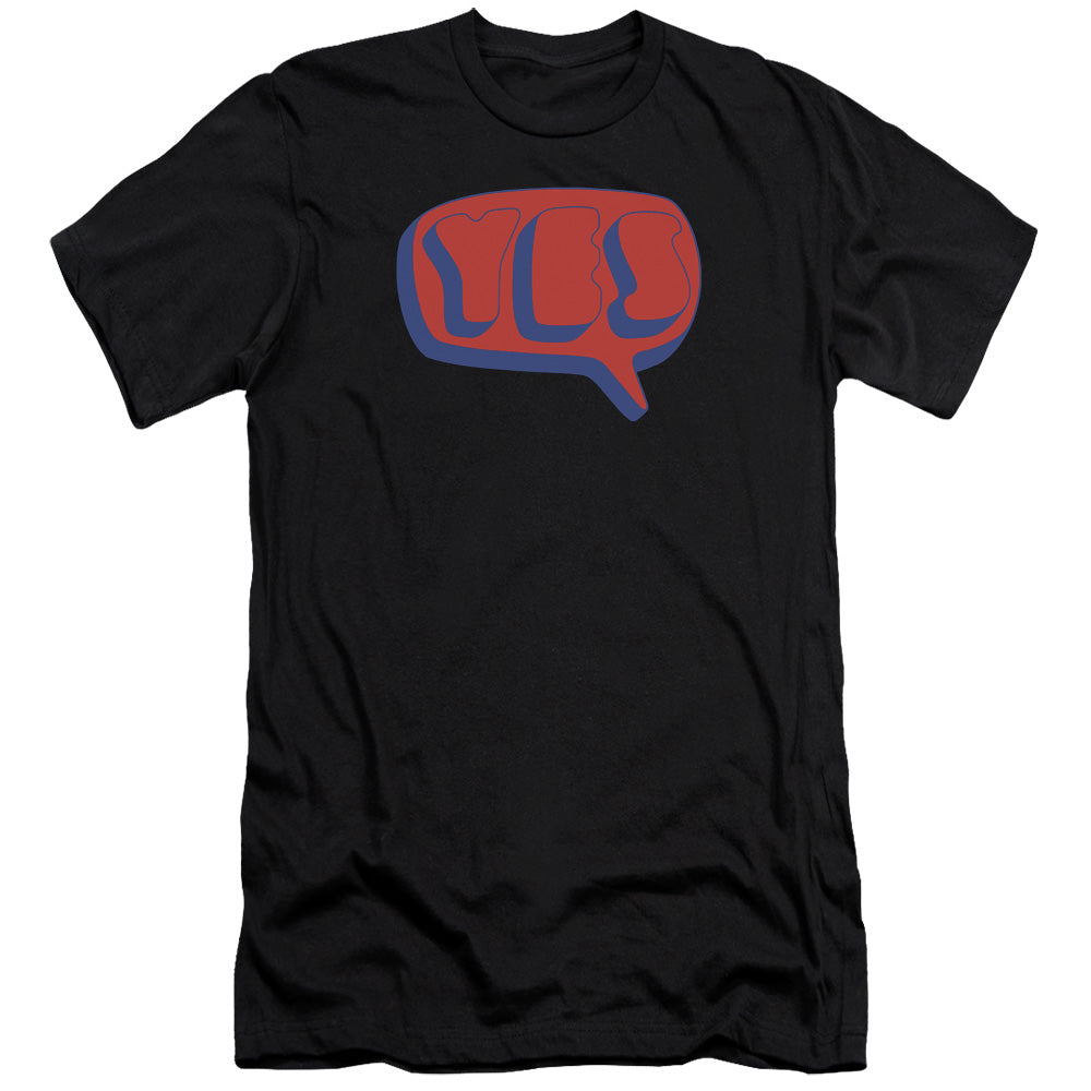 Premium YES T-Shirt, Word Bubble