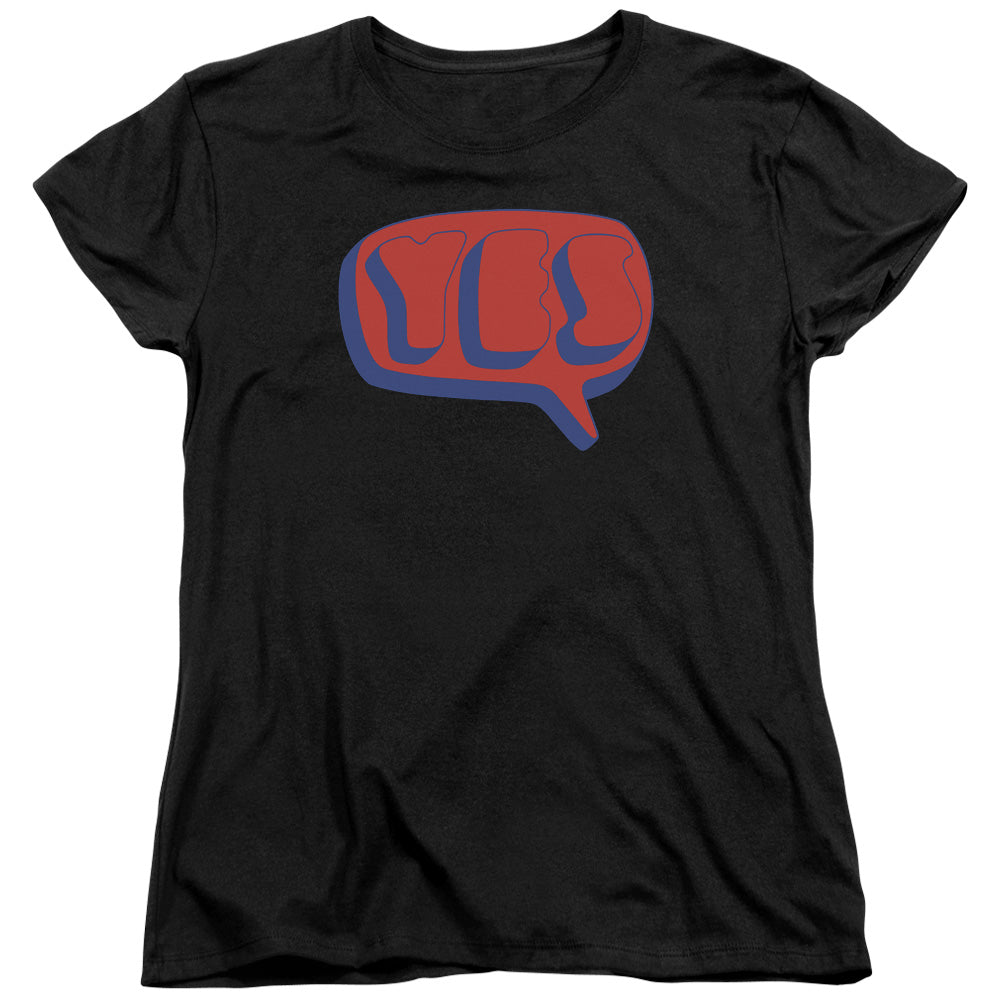 Women Exclusive YES Impressive T-Shirt, Word Bubble