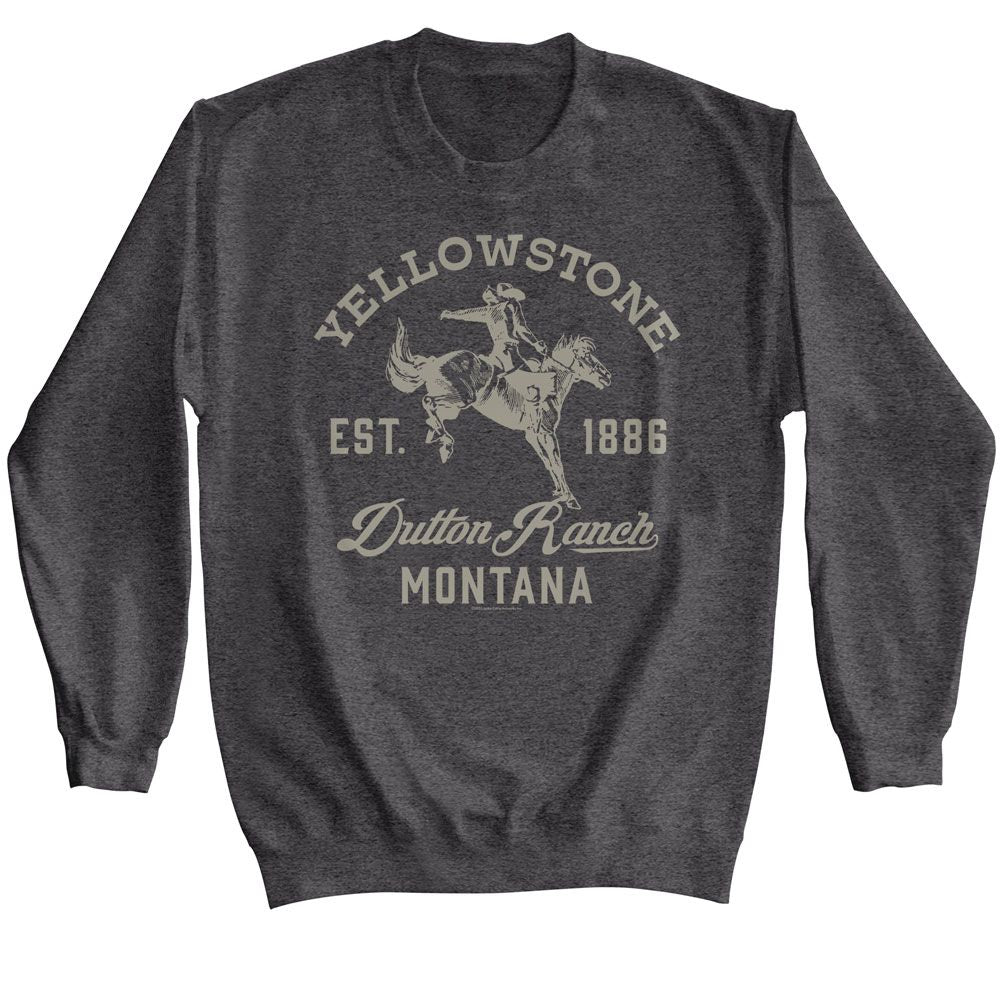 YELLOWSTONE Premium Sweatshirt, Dutton Ranch Cowboy