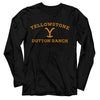 YELLOWSTONE Long Sleeve T-Shirt, Light Logo
