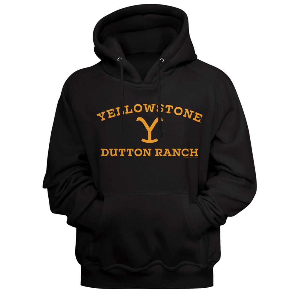 Premium YELLOWSTONE Hoodie, Yellowstone Light Logo