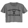 YELLOWSTONE FESTIVAL CALI CROP, Yellowstone Dark Logo