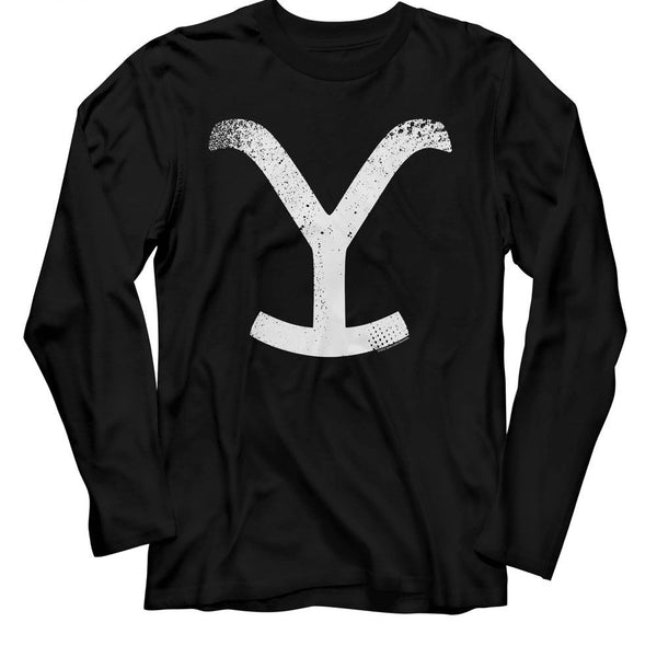 YELLOWSTONE Long Sleeve T-Shirt, Big Y Logo