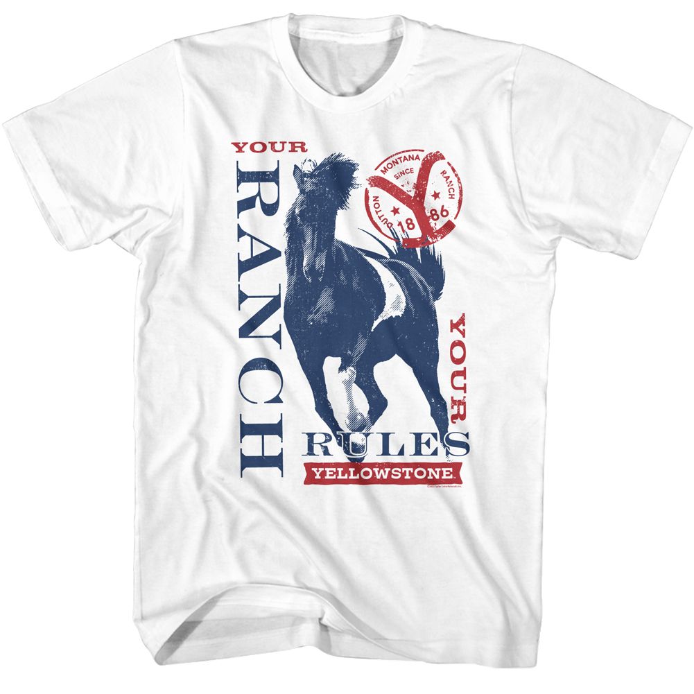 YELLOWSTONE Exclusive T-Shirt, Your Ranch Your Rules