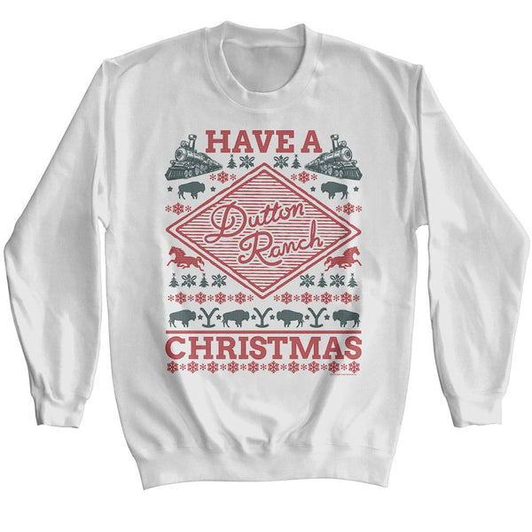 YELLOWSTONE Premium Sweatshirt, Dutton Ranch Christmas