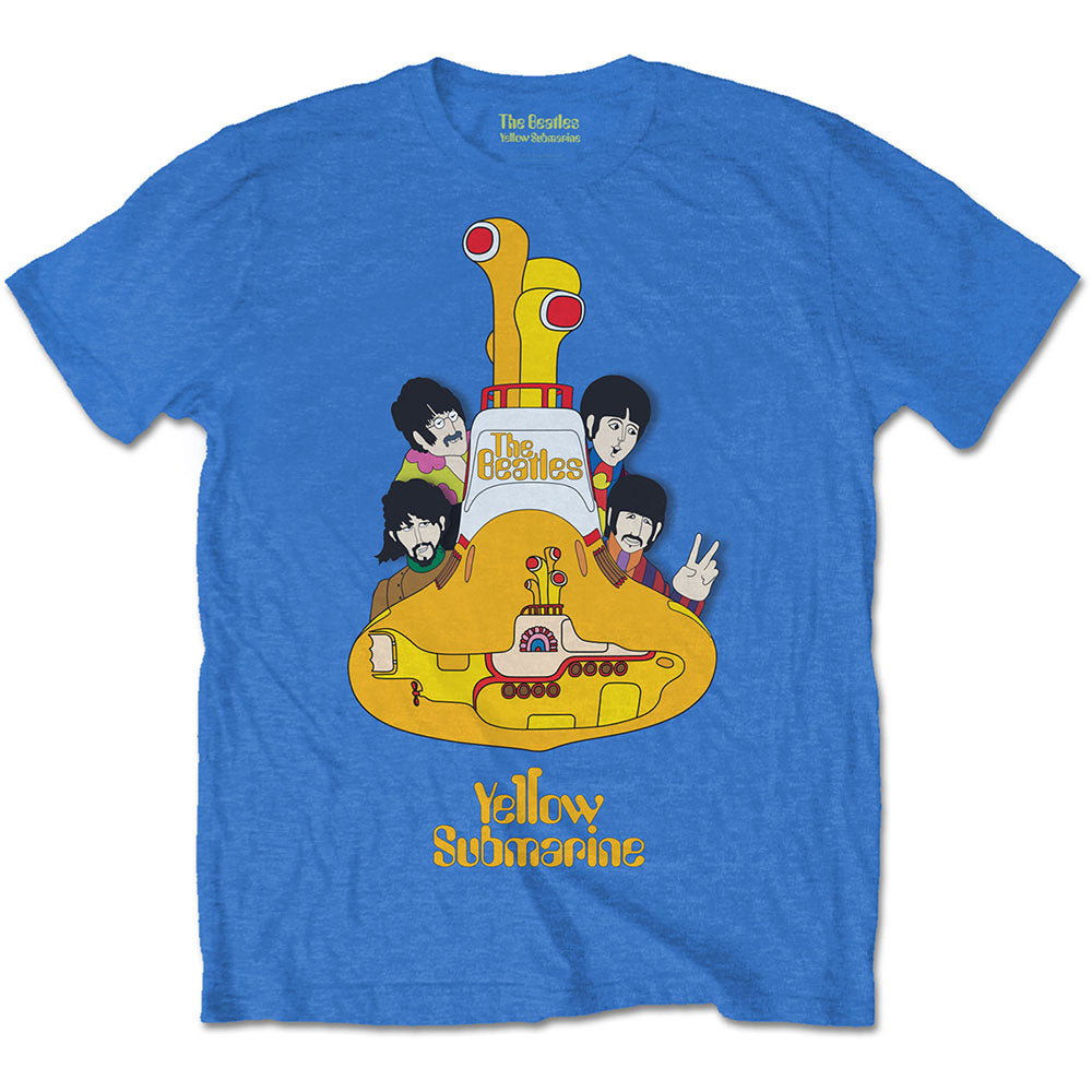 THE BEATLES Attractive T-Shirt, Yellow Submarine Sub Sub