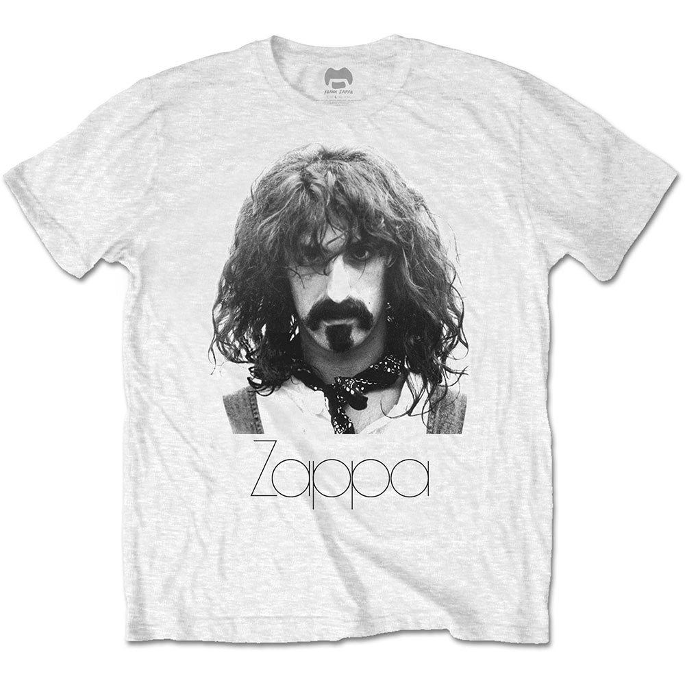 FRANK ZAPPA Attractive T-Shirt, Thin Logo Portrait