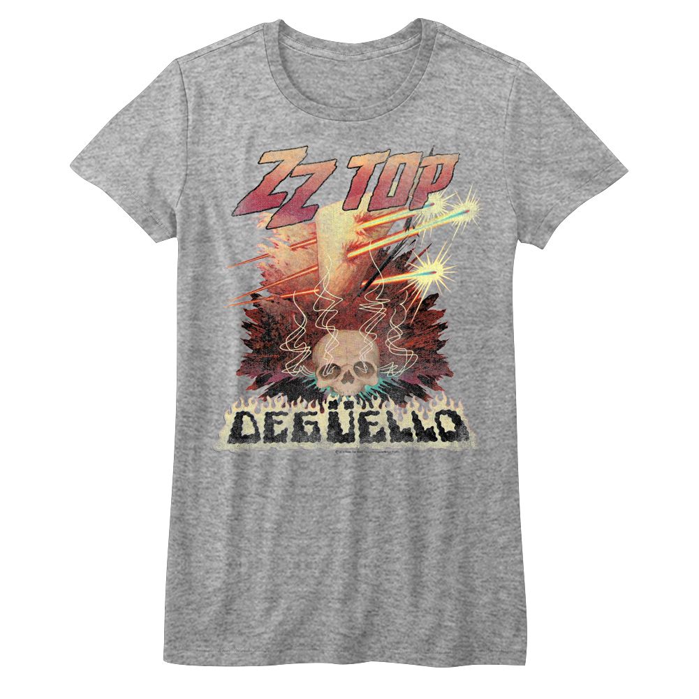 Women Exclusive ZZ TOP T-Shirt, Deguello