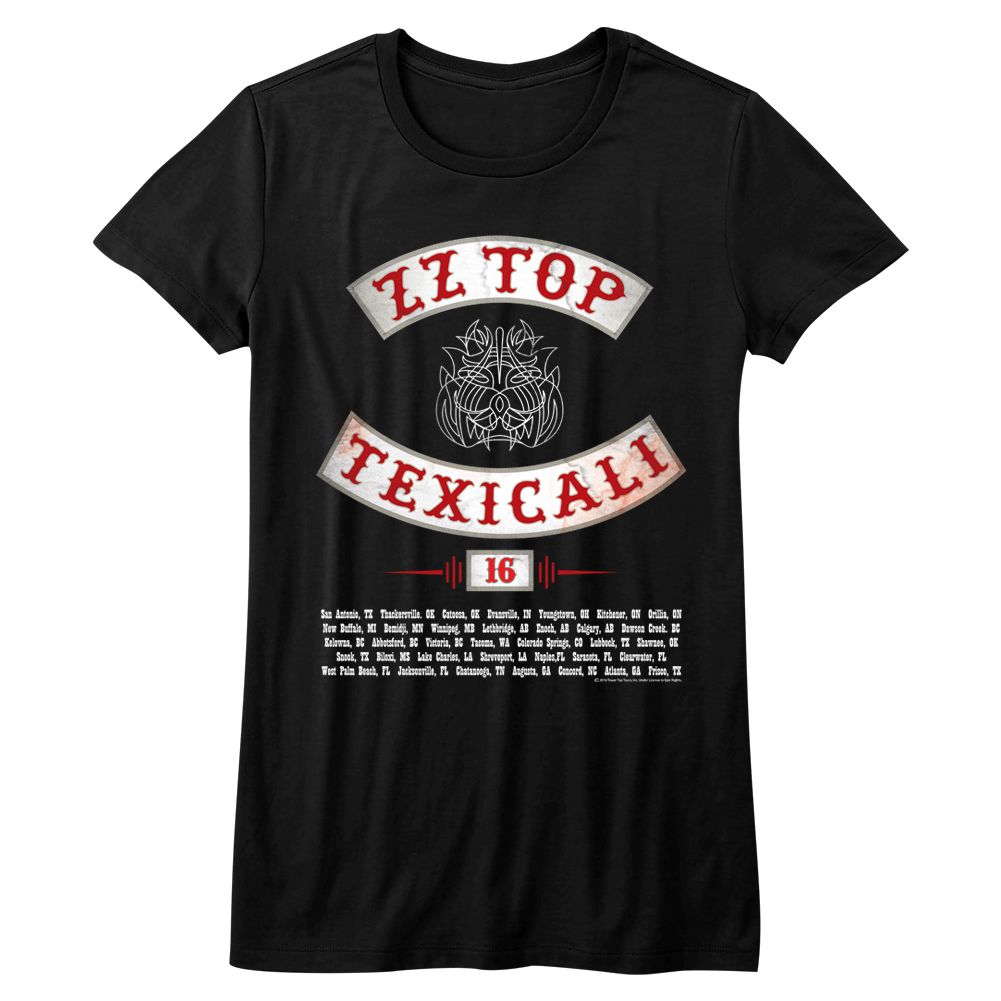 Women Exclusive ZZ TOP T-Shirt, Texicali