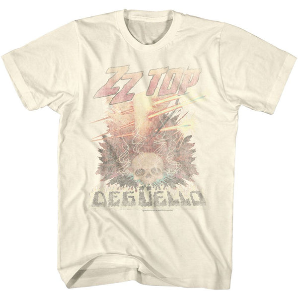 ZZ TOP Eye-Catching T-Shirt, Deguello Fade