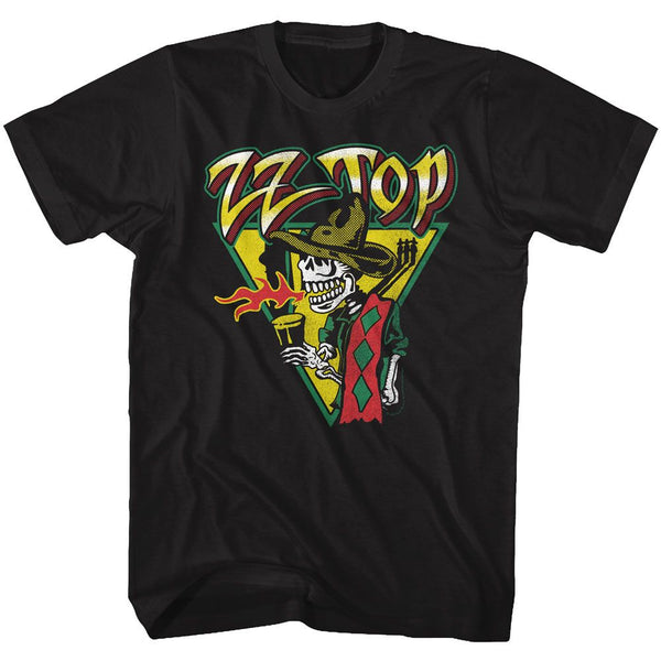ZZ TOP Eye-Catching T-Shirt, Dia De Los Mescalera
