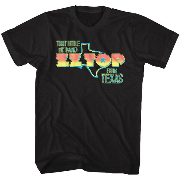 ZZ TOP Eye-Catching T-Shirt, Texas Band