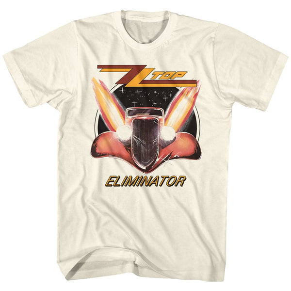 ZZ TOP Eye-Catching T-Shirt, Eliminator On White