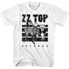 ZZ TOP Eye-Catching T-Shirt, Antenna B&W