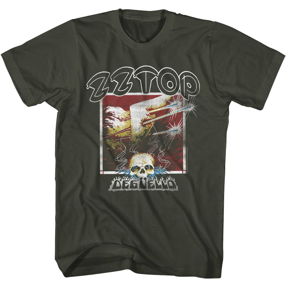 ZZ TOP Eye-Catching T-Shirt, Deguello Cover